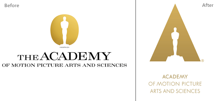 The Academy of Motion Picture Arts and Sciences Logo: Color Changes