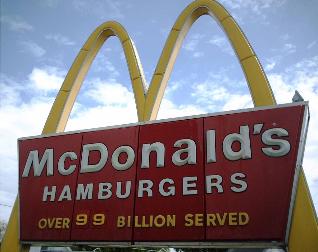 mcdonalds hamburgers over 99 billion served