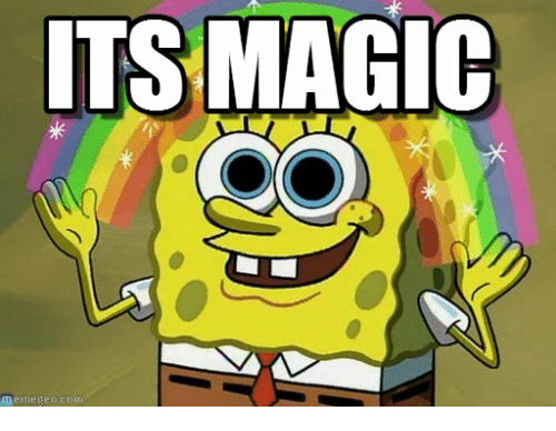 SpongeBob thinks AdWords is magic