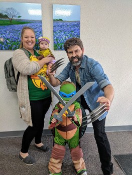 Ninja Turtles Family Halloween Costumes